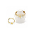 Golden Clarity Human & Pet Match — matching bracelet and pet collar, sold separately