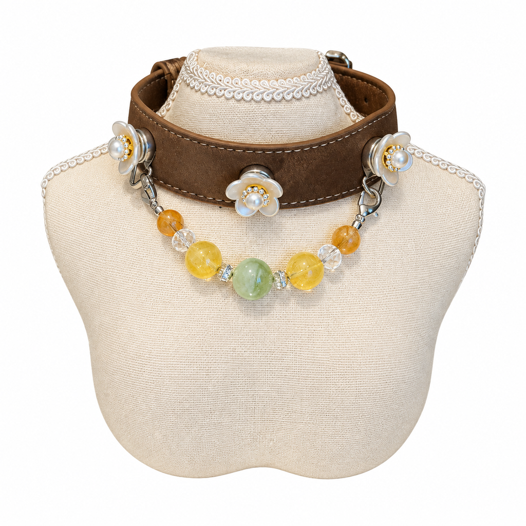 Golden Meadow Human & Pet Match — pet collar