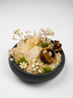 Golden Tiger Crystal Garden — original arrangement view