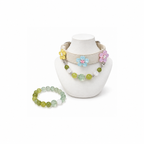 Green Snowfall Human & Pet Match — matching bracelet and pet collar, sold separately