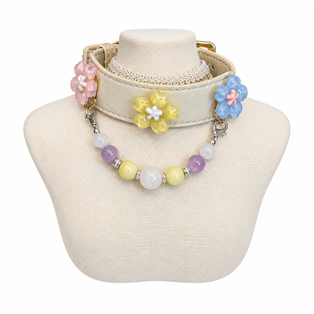 Lavender Lemon Human & Pet Match — pet collar
