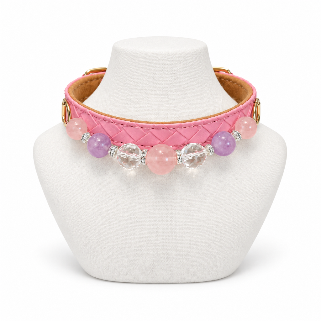Lilac Blush Human & Pet Match — pet collar