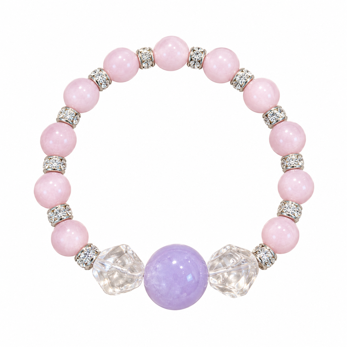 Lilac Clarity Human & Pet Match — human bracelet