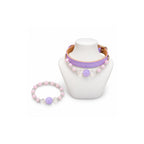 Lilac Clarity Human & Pet Match — matching bracelet and pet collar, sold separately