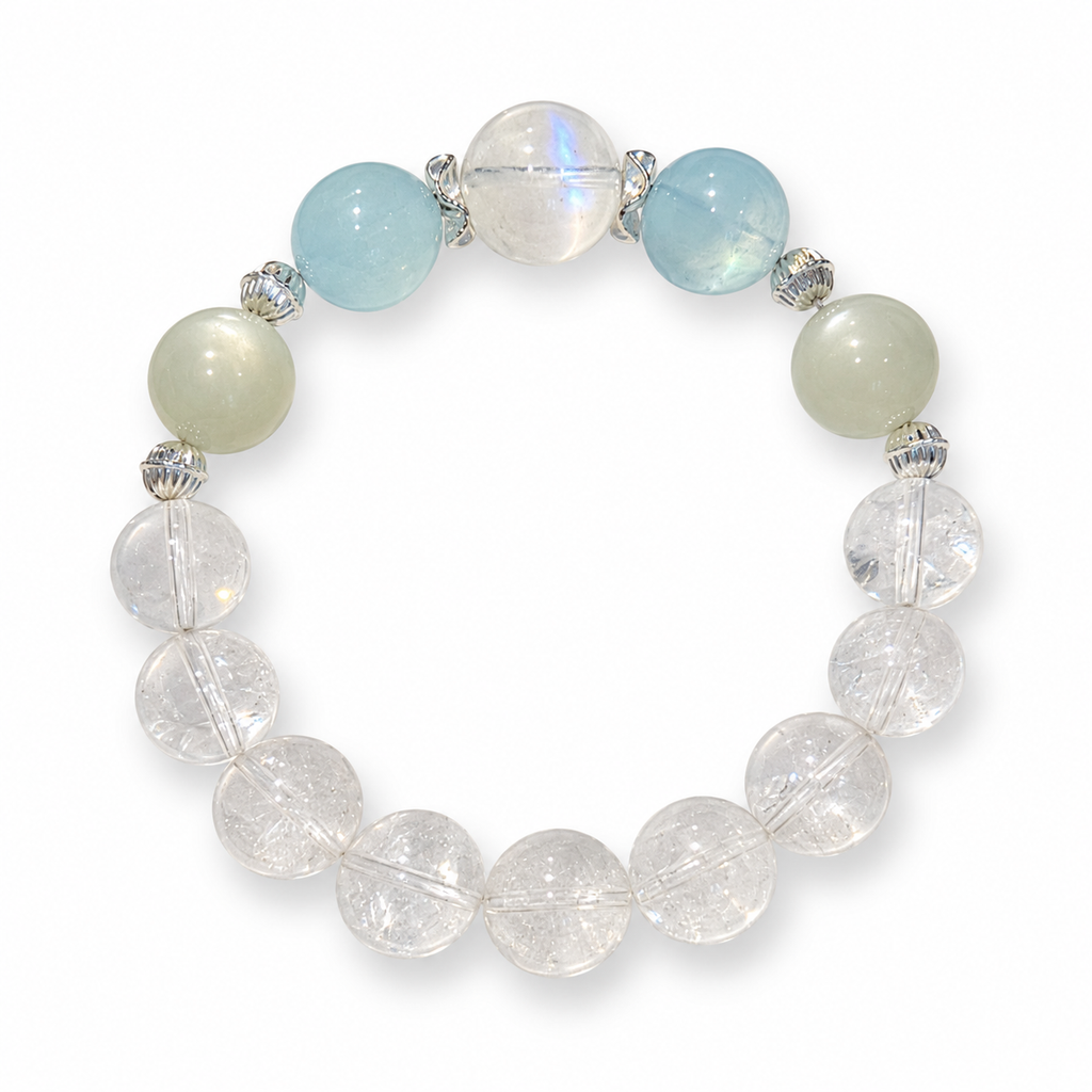Moonlit Blue Human & Pet Match — human bracelet