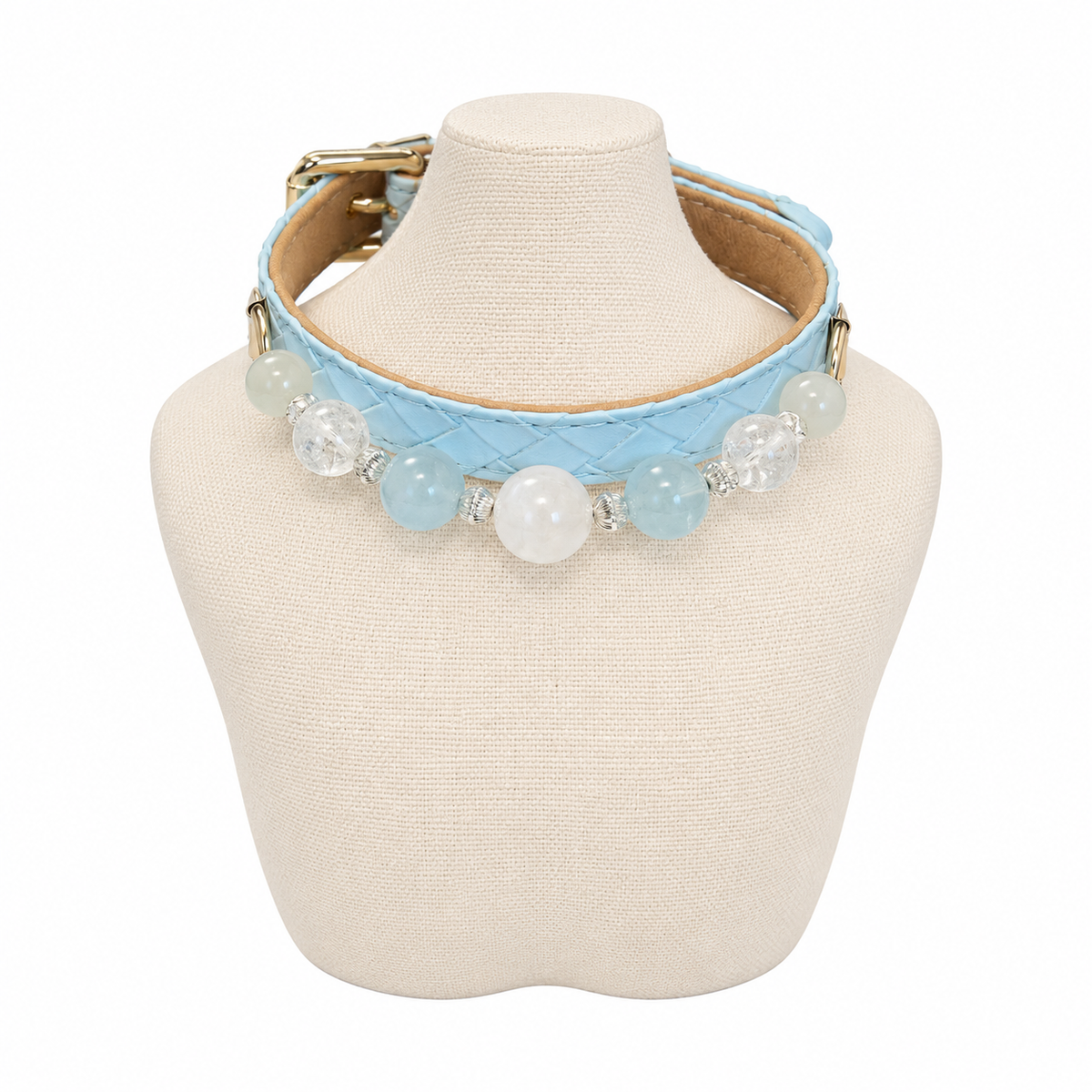 Moonlit Blue Human & Pet Match — pet collar