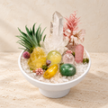 Morning Harmony Crystal Garden — complete decorative arrangement
