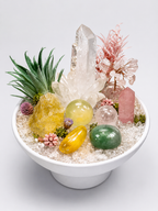 Morning Harmony Crystal Garden — original arrangement view
