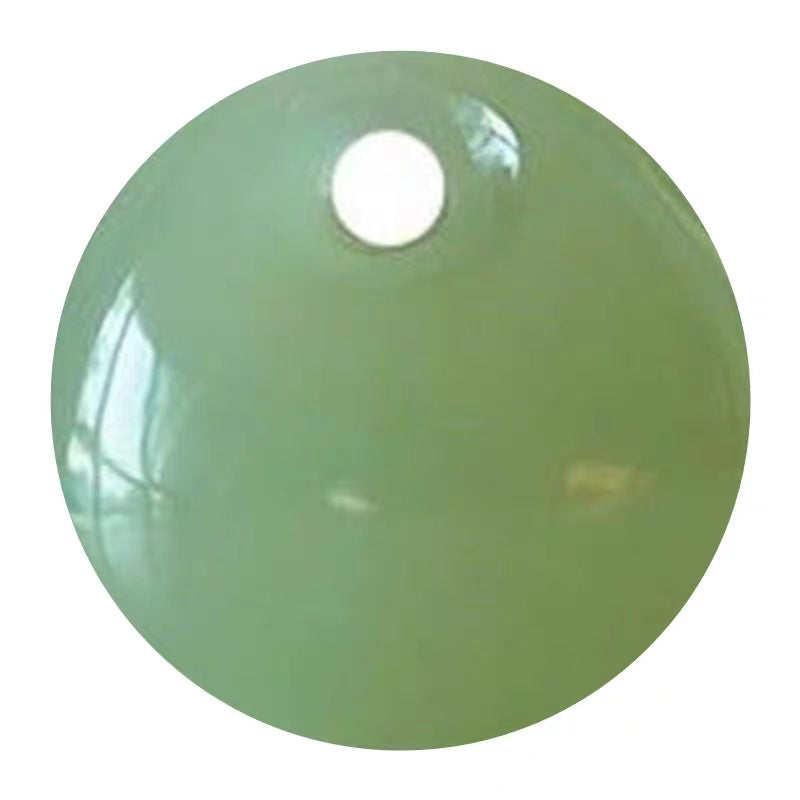 Authentic Hetian Jade Longevity Lock Pendant | Dainty Green Nephrite Amulet