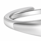 Olive Green Rectangular Adjustable Ring — close-up detail