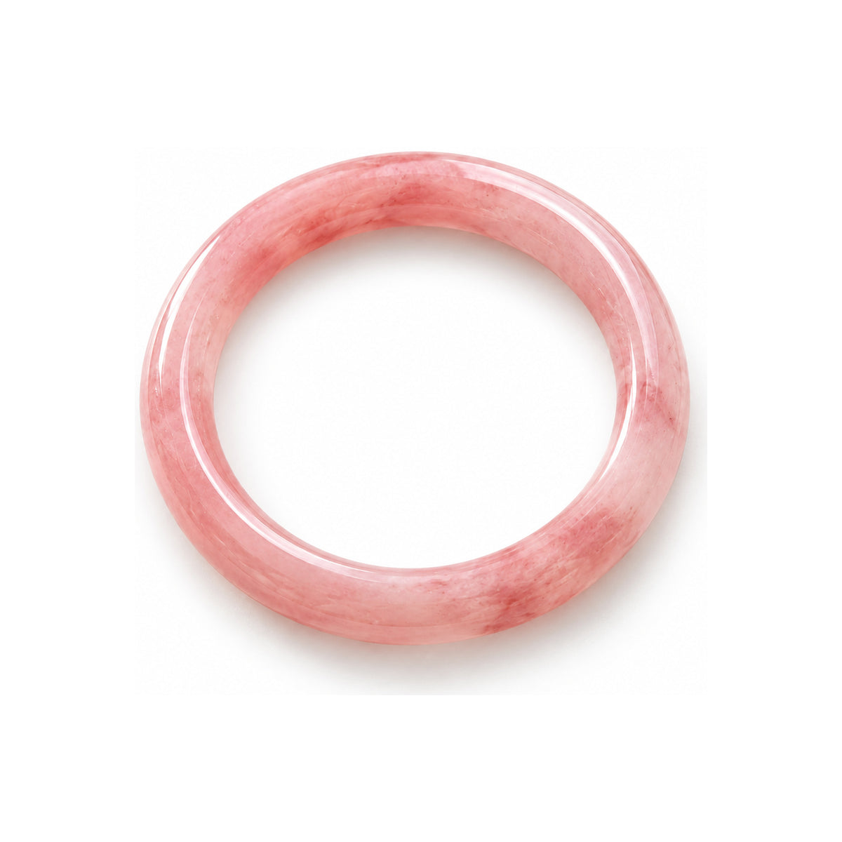 Pink Bangle — angled view