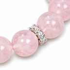 Blush Dawn Pink Beaded Bracelet — jewelry detail