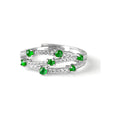 Verdant Ribbon Adjustable Ring — original front view on white