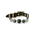 Forest Dusk Arc Beaded Pet Collar - front view