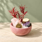 Aries mini stone garden DIY kit — assembled display example