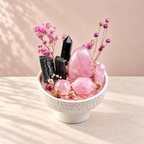 Rose Resolve Crystal Garden — complete decorative arrangement