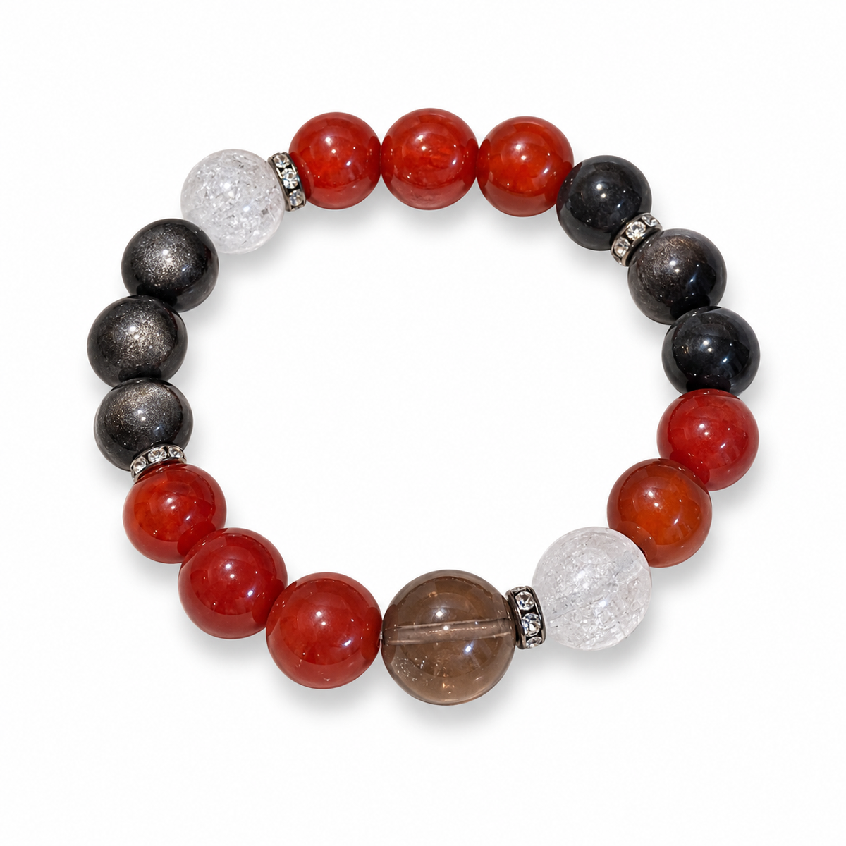 Smoky Scarlet Human & Pet Match — human bracelet