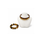Tiger Glow Human & Pet Match — matching bracelet and pet collar, sold separately